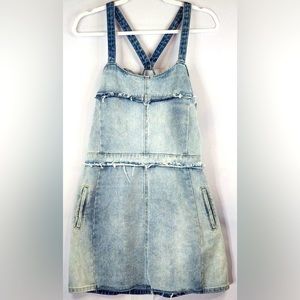 Blank NYC Light Wash Denim Bodycon Mini Dress - S